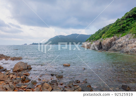 beautiful coastline at clear water bay, hong kong  5 May 2022 92525919