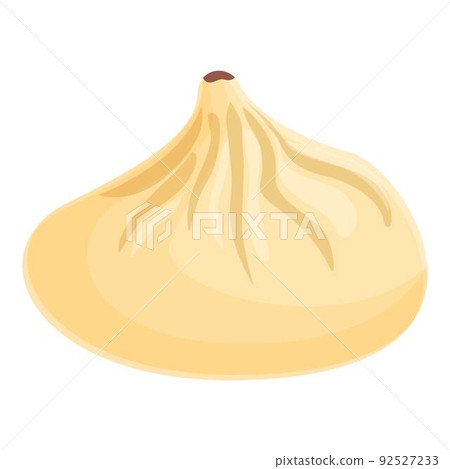 Steamed baozi icon cartoon vector. Bun dao. Asian basket 92527233