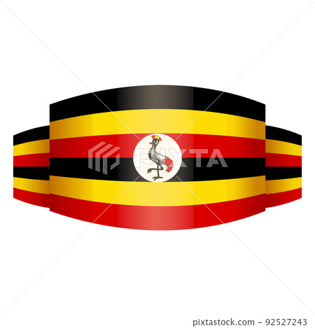 Freedom uganda flag icon cartoon vector. National day. Country liberation Freedom uganda flag icon cartoon vector. National day. Country liberation 92527243