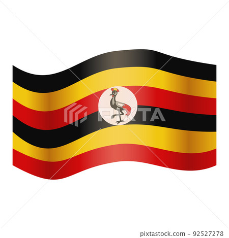 Freedom uganda icon cartoon vector. Independence day. Heroes stand 92527278