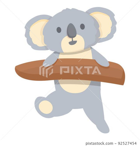 Koala playing icon cartoon vector. Australia animal. Tree bear Koala playing icon cartoon vector. Australia animal. Tree bear 92527454
