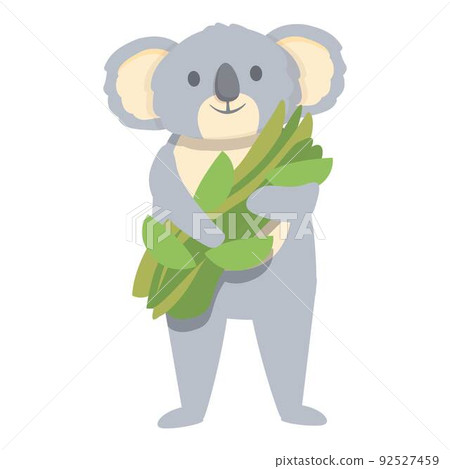 Koala icon cartoon vector. Cute bear. Australia baby 92527459