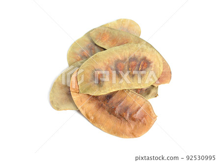 Seed Senna or sennas. Isolated on white background. 92530995