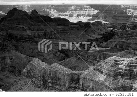Sepia Tone Grand Canyon Arizona Sepia Tone Grand Canyon Arizona 92533191