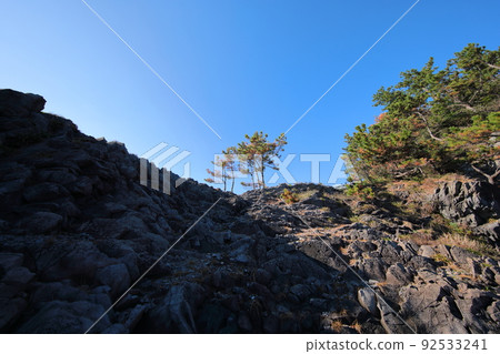 fang-duck, coast, beach, cliff, cliff, rock, lava, sea, 92533241