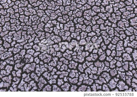 Cracked dry soil, Patagonia, Argentina Cracked dry soil, Patagonia, Argentina 92533788