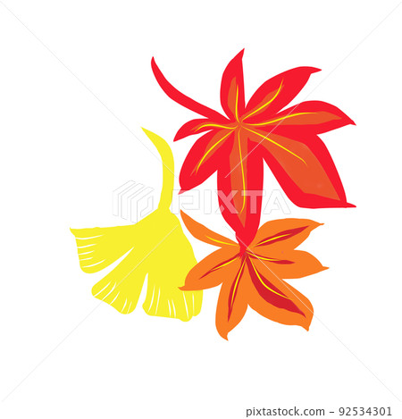 晴朗的秋葉 晴朗的秋葉 92534301