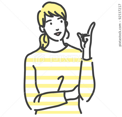 一個女人用她的食指求婚 92537217