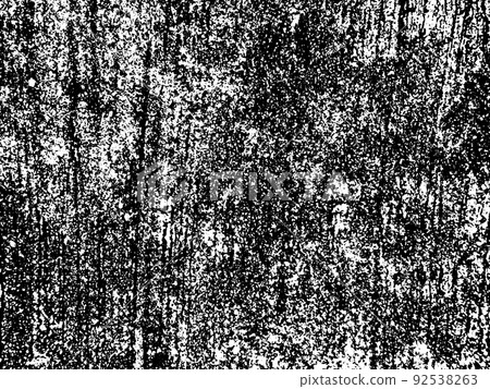 Black and white grunge. Distress overlay texture. Abstract surface dust and rough dirty wall background concept.  Distress illustration simply place over object to create grunge effect. Vector EPS10. 92538263