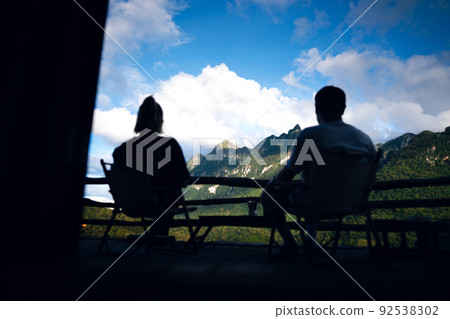 homestay balcony and mountain view 92538302