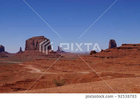 Landscape of American Monument Valley 92538783