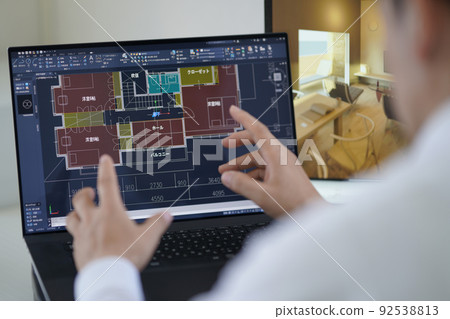 CAD operation, drafting, drafting, proposal, renovation 92538813