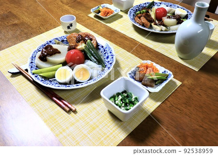 Cold oden with ginger miso 92538959