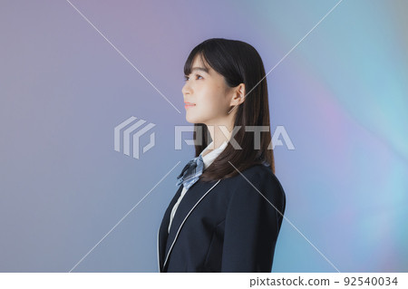 School girl high school student image 92540034
