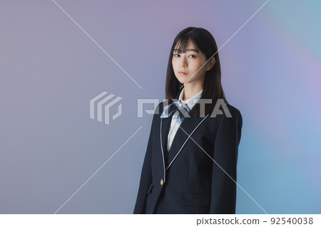 School girl high school student image School girl high school student image 92540038