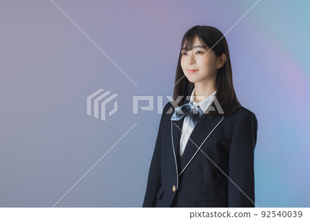 School girl high school student image 92540039