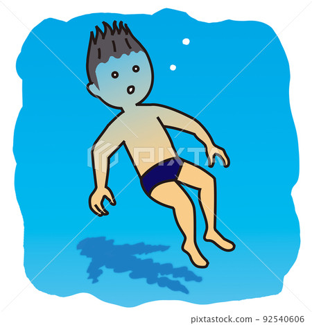 Rescuer for a child drowning in a water accident 92540606