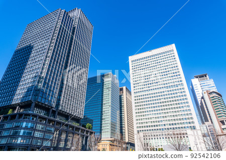 Chiyoda-ku, Tokyo, the center of the Japanese economy, Marunouchi office buildings Chiyoda-ku, Tokyo, the center of the Japanese economy, Marunouchi office buildings 92542106