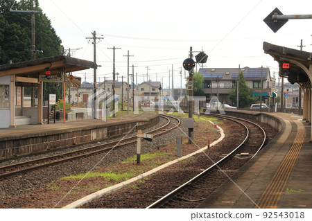 "Miyagawa Station", an unmanned station on the way to the JR Sangu Line "Miyagawa Station", an unmanned station on the way to the JR Sangu Line 92543018