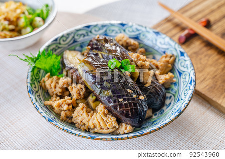 茄子soboro煮 茄子soboro煮 92543960