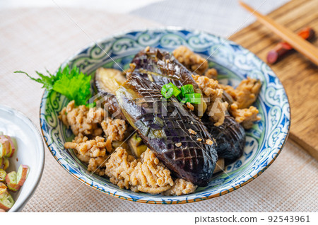 茄子soboro煮 茄子soboro煮 92543961