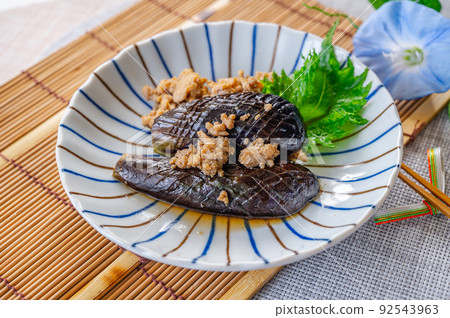 茄子soboro煮 茄子soboro煮 92543963