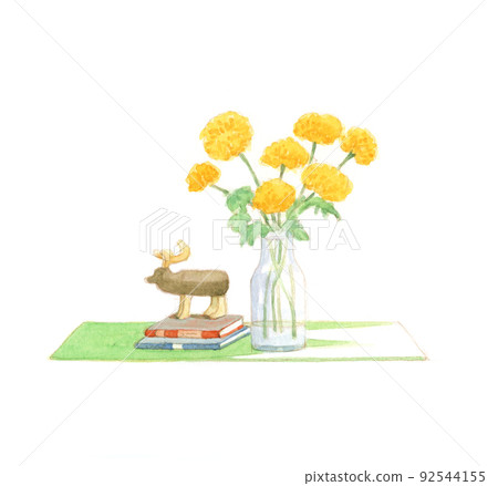 水彩：室內 92544155
