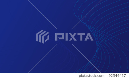 Abstract background with blue lines 92544437