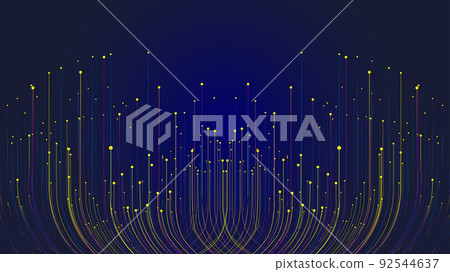 Colorful dots and lines form the background of internet technology big data Colorful dots and lines form the background of internet technology big data 92544637