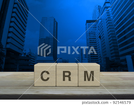 Customer Relationship Management concept 92546579