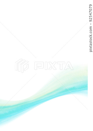Nijiiro line background material watercolor illustration Nijiiro line background material watercolor illustration 92547079