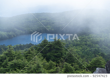 從高見石看到的白駒池 92547423