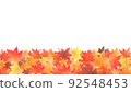 Stacked maple leaves (wide) 92548453