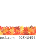 Stacked maple leaves (square) 92548454