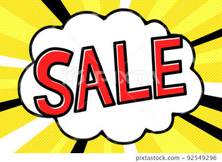 Sale concentrated line background yellow 92549296