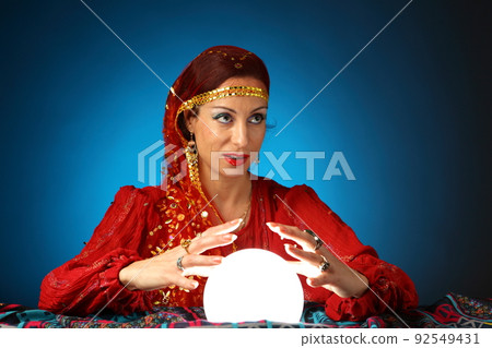 fortune-teller fortune-teller 92549431