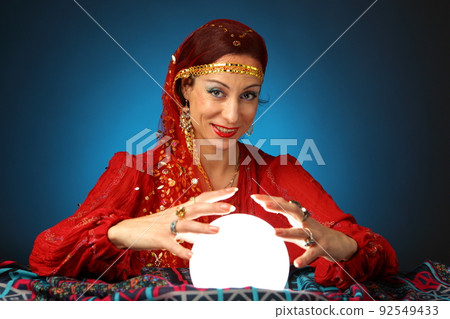 fortune-teller fortune-teller 92549433