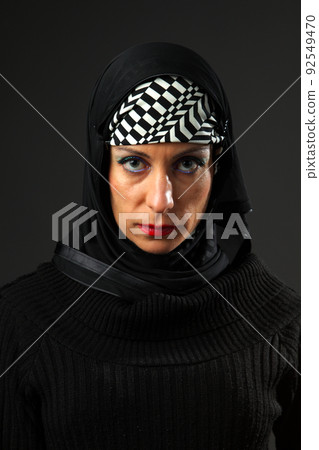 muslim woman muslim woman 92549470