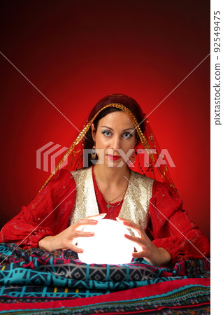 fortune-teller fortune-teller 92549475