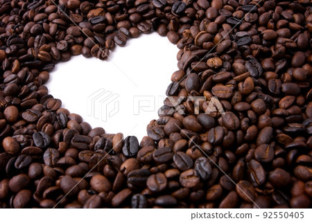 coffee valentine frame background 92550405