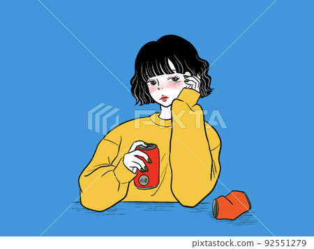 酒精很弱，但是...藍色x黃色 92551279