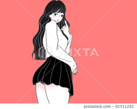 Thigh emphasis girl Thigh emphasis girl 92551283