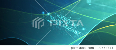 Conceptual technology illustration of artificial intelligence Conceptual technology illustration of artificial intelligence 92552743