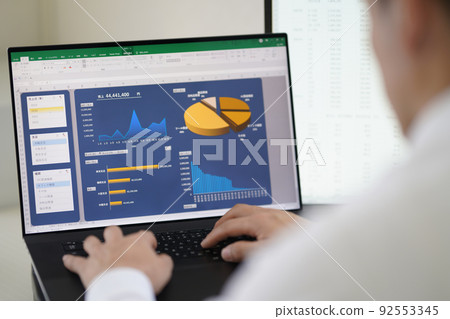 General affairs, accounting, clerical work, sales affairs, general affairs, management dashboard, table graph General affairs, accounting, clerical work, sales affairs, general affairs, management dashboard, table graph 92553345