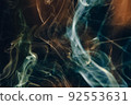 Abstract smoke forms background, colorful smoke formations 92553631