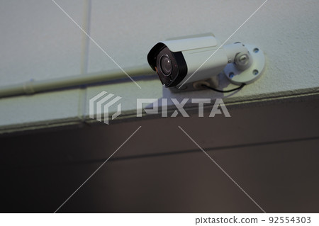 Security camera at night 92554303