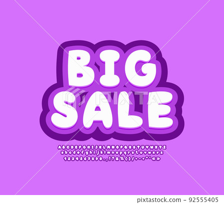 Bright label Big Sale for advertising template Bright label Big Sale for advertising template 92555405