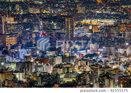 札幌藻岩山山頂展望台夜景 札幌藻岩山山頂展望台夜景 92555575