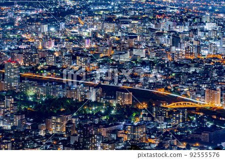 札幌藻岩山山頂展望台夜景 92555576