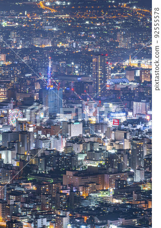 Sapporo Moiwayama summit observatory night view 92555578